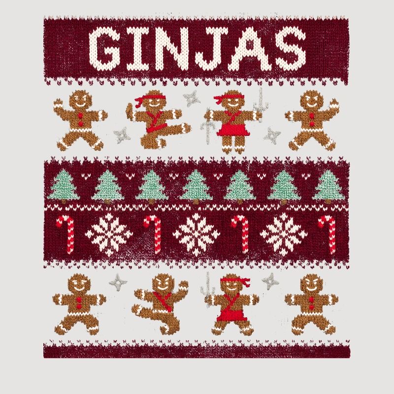 Ginjas Lebkuchen-Weihnachtspullover
