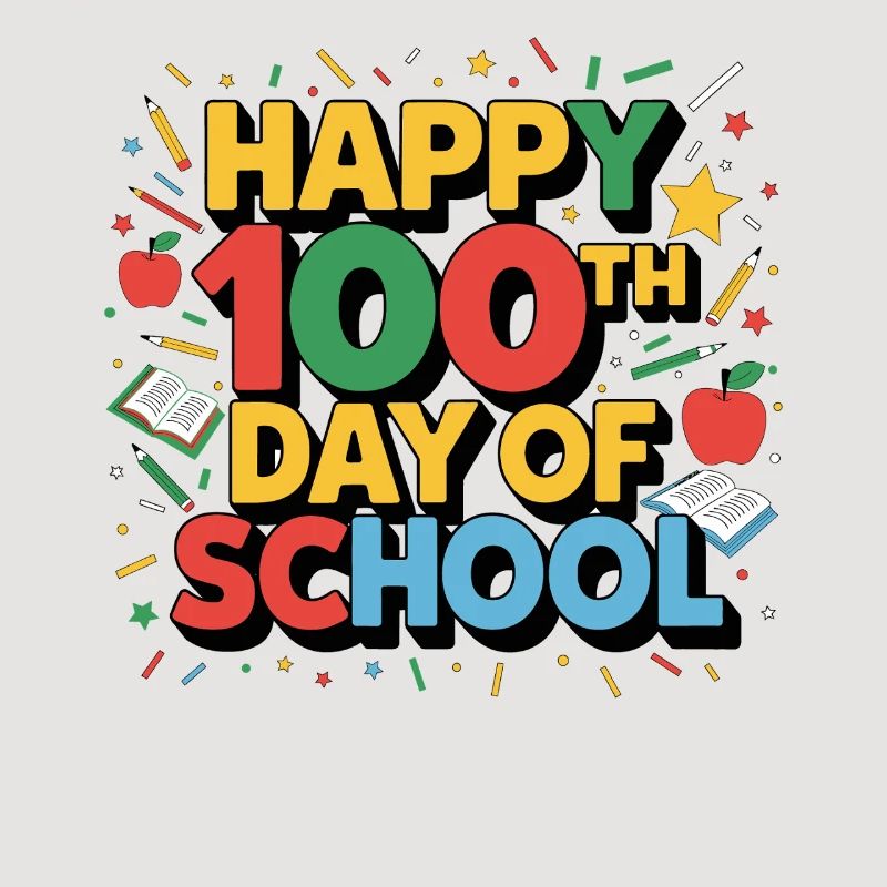 Joyeux 100e jour d’école