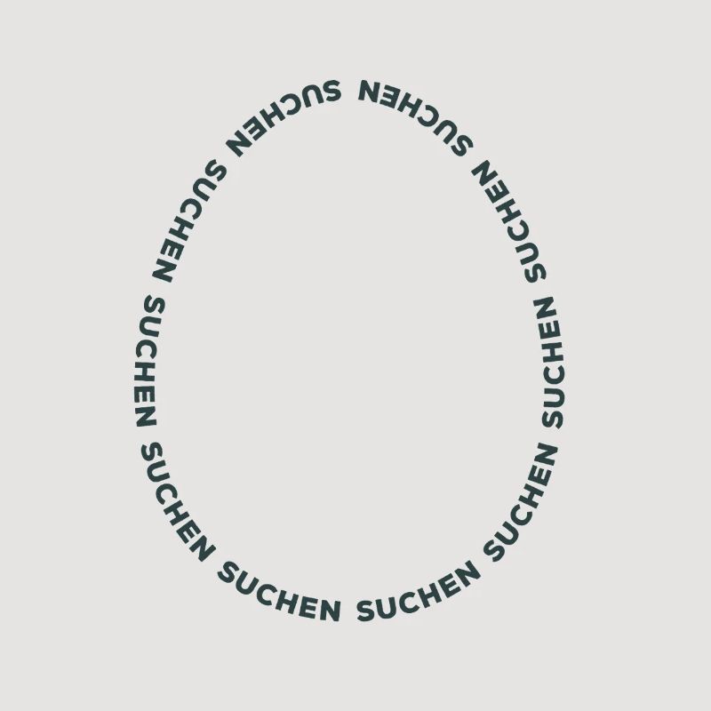 Happy Easter - Easter Egg Search - Typography