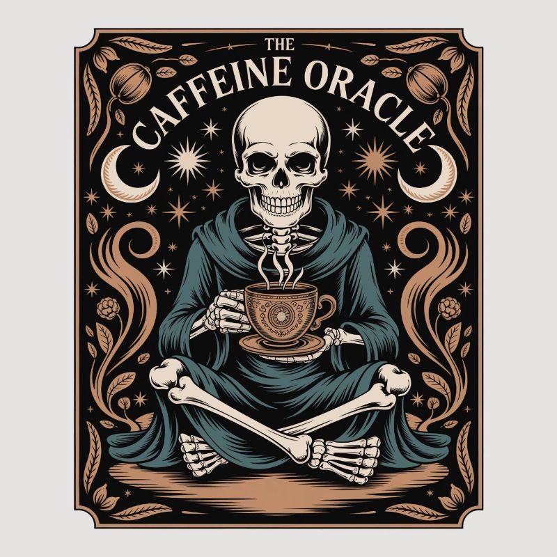 Le Café Squelette de l’Oracle de la Caféine Oracle