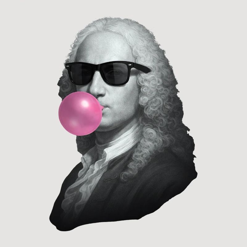 Baroque Portrait Bubblegum Pop