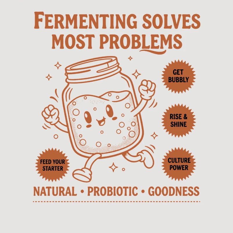 Sourdough Bread Baking Fermenting Solves Most