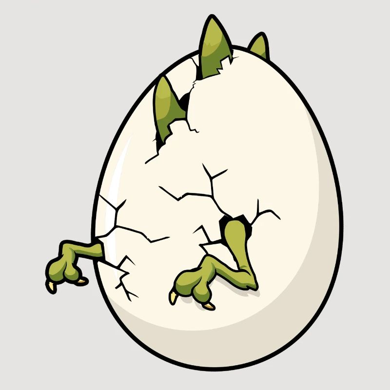 Ostern mit gebrochener Eiblüte