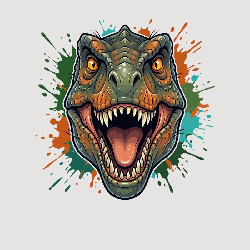 Dino-Roar: Farbenexplosion