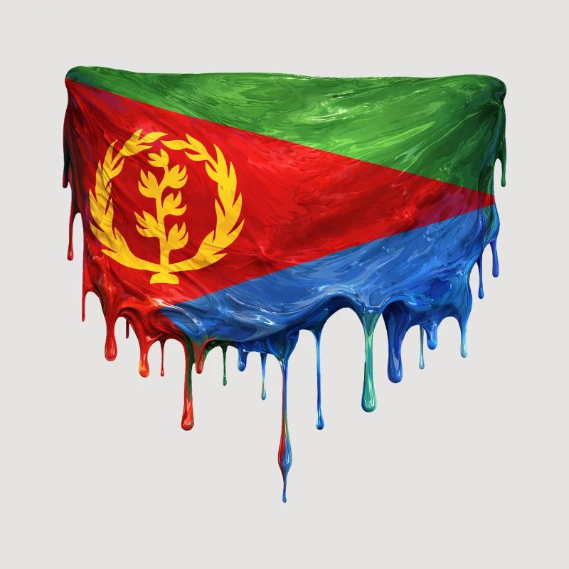 Conception du dépôt du drapeau érythréen