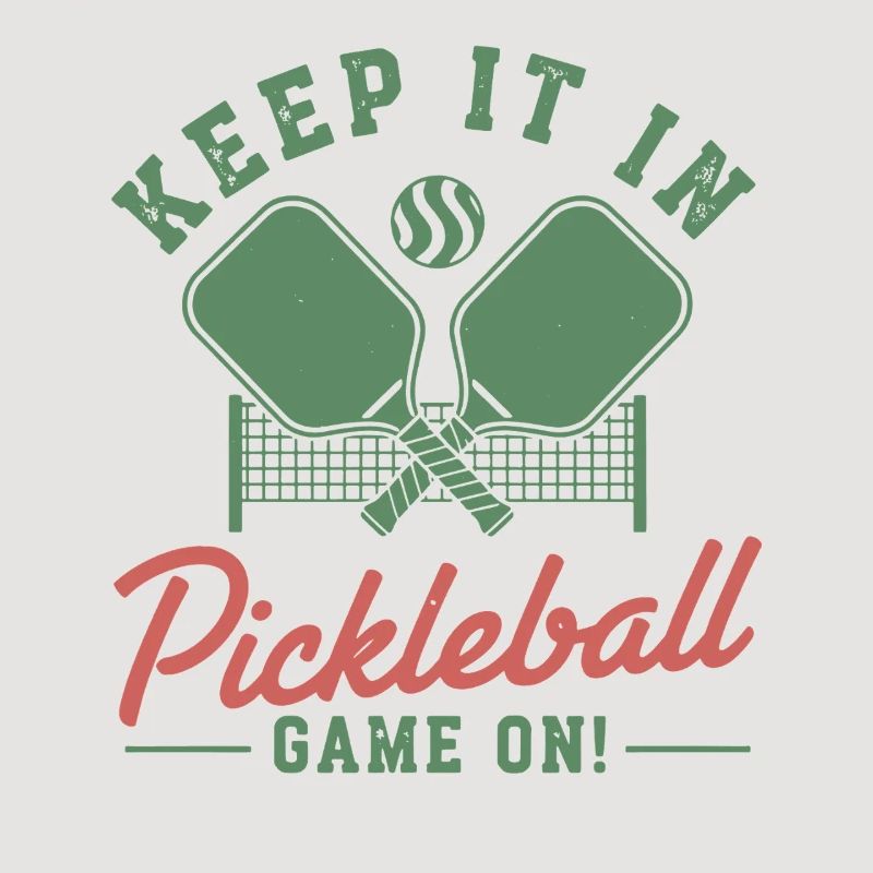 Pickleball Keep It In Game On funny player pickle