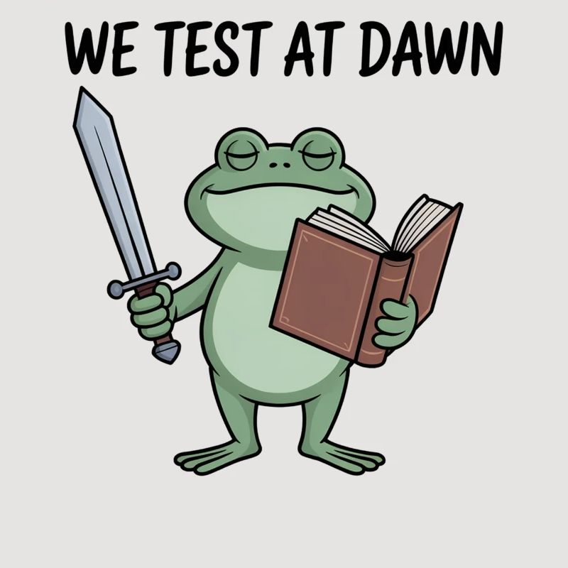 Dawn Quest Frog Sword & Book