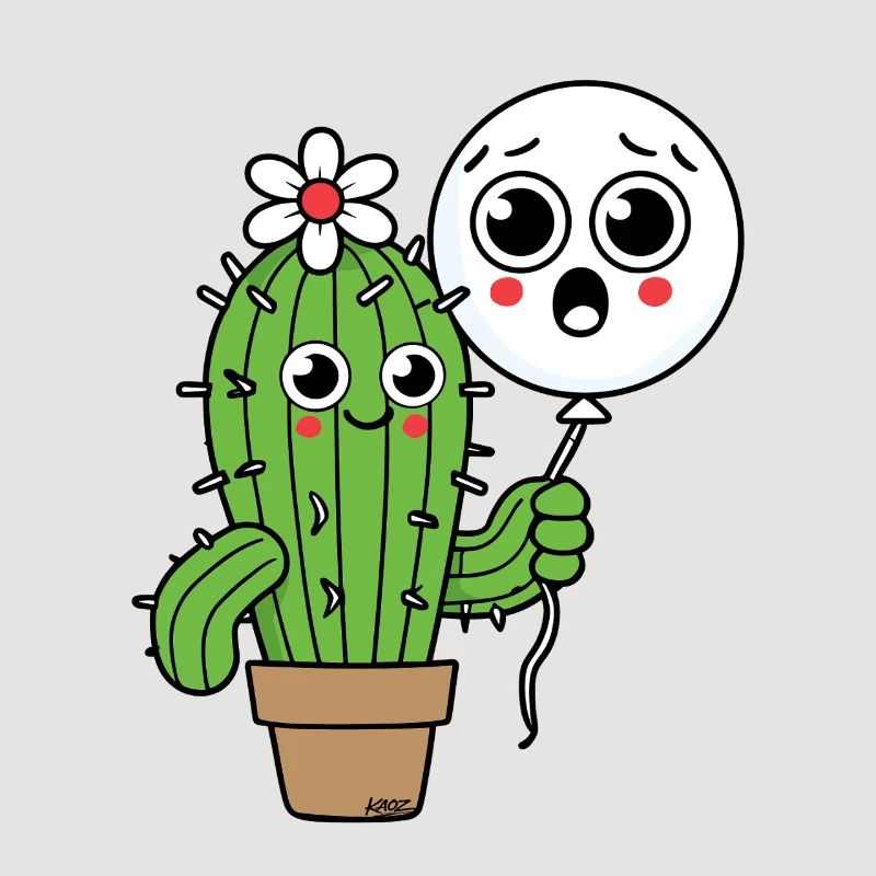 Cactus Buddy und Balloon Ghost