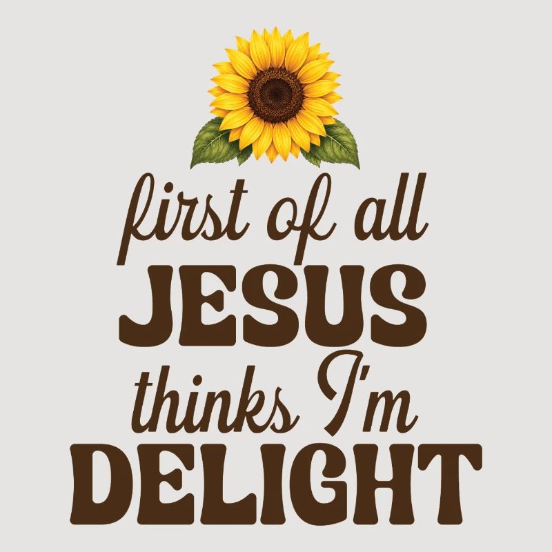 Zunächst einmal denkt Jesus, ich bin eine Freude