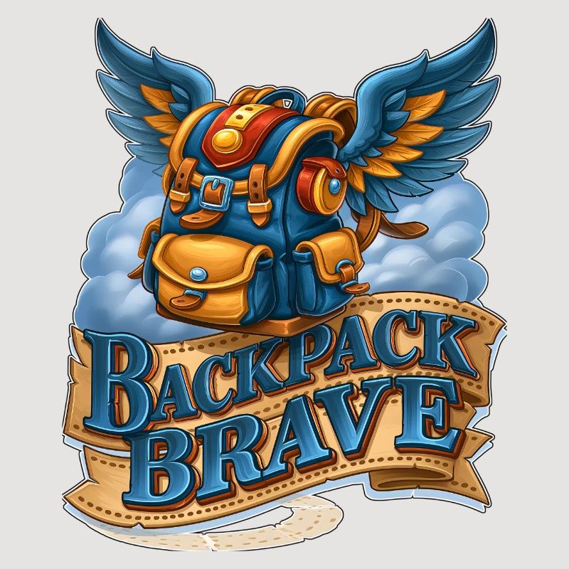 Backpack Brave Magical Flying Winged Bag