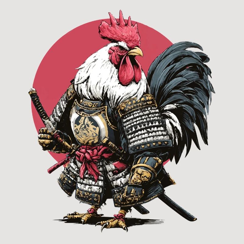 Rooster Samurai Armor