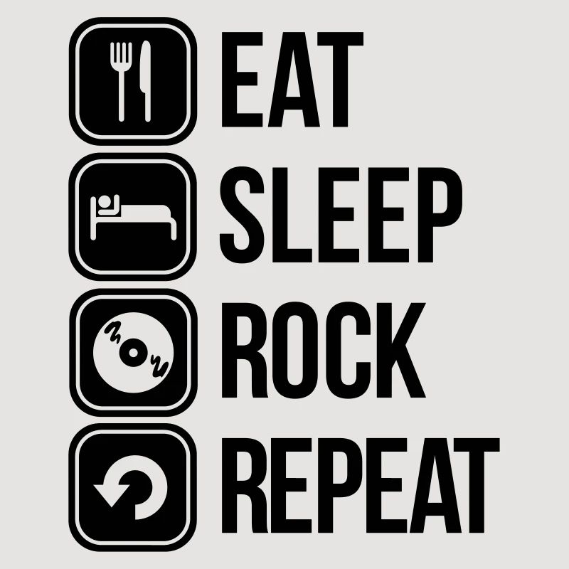 eat sleep rock repeat
