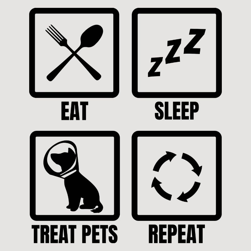 Tierarzt Routine