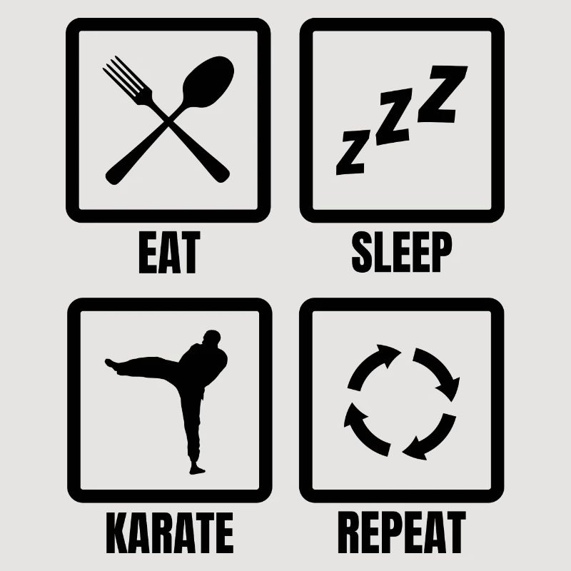 Routine de karaté