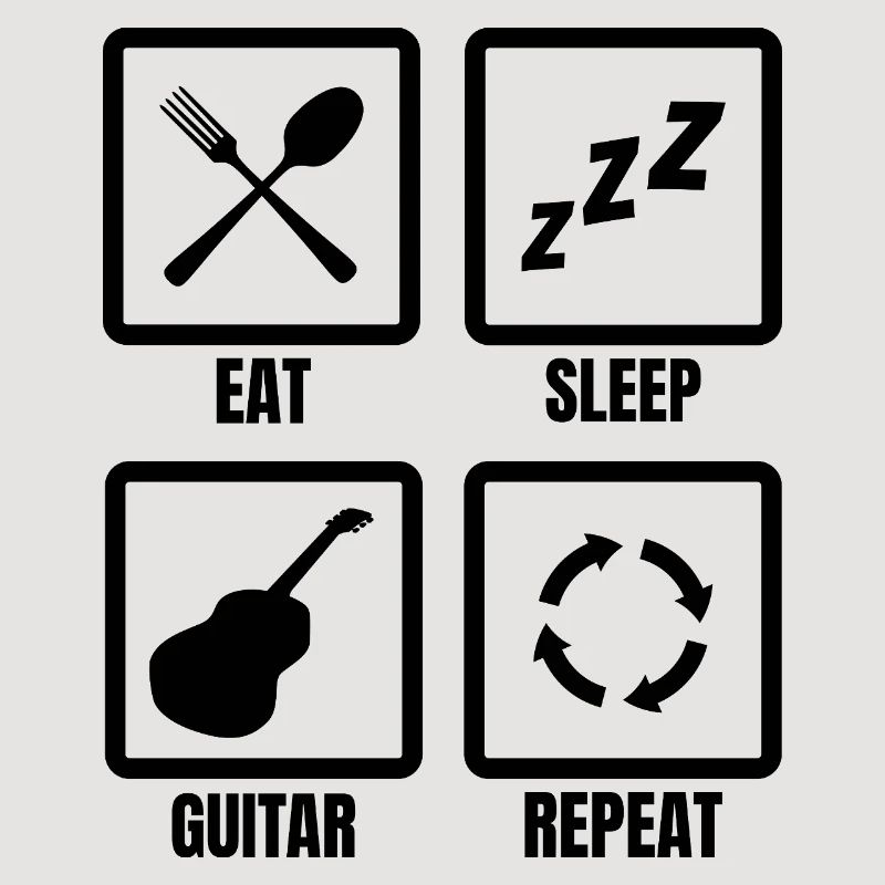 Gitarristen Routine