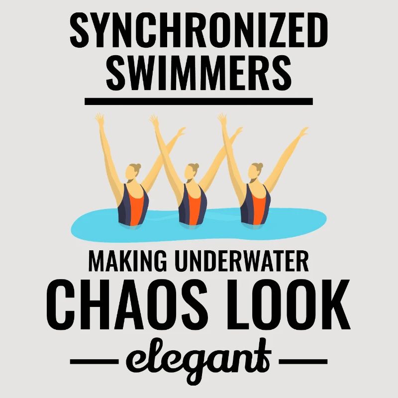 Synchronschwimmen Trio Design