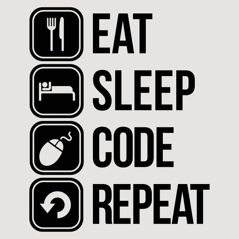 eat sleep code