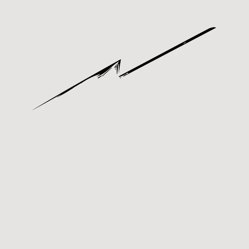 Abstract Flash / Line / Black / Pattern