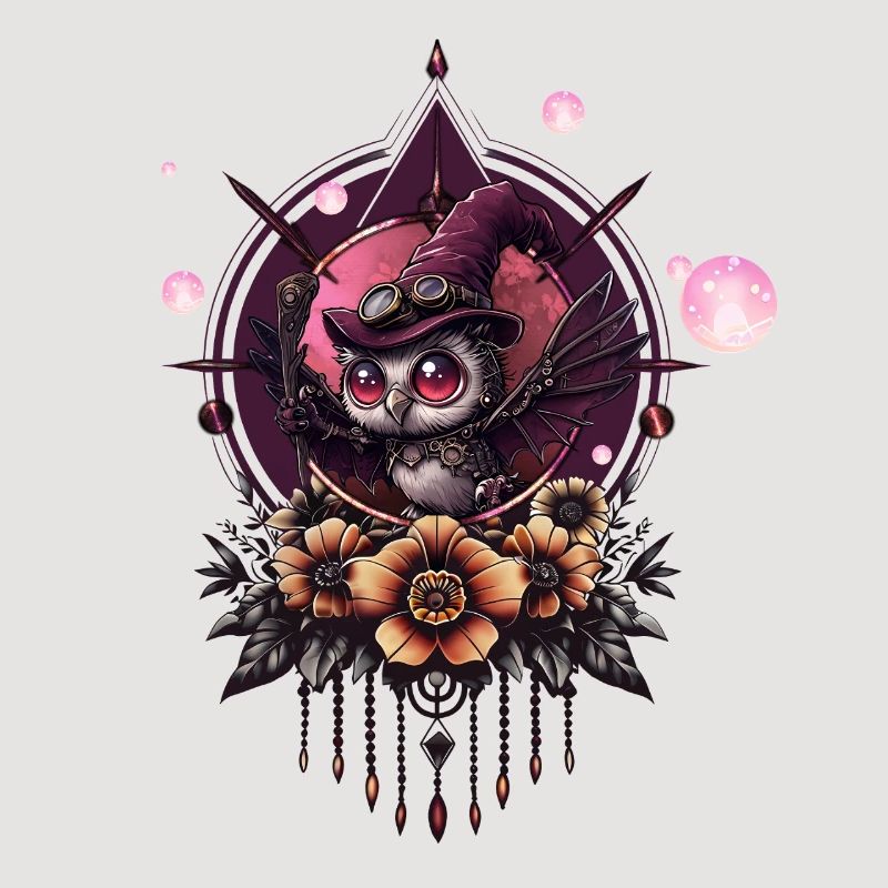 Die Steampunk-Eule: Hüter der Geheimnisse.