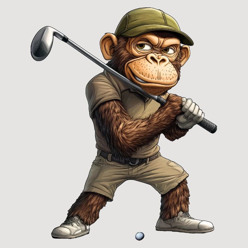 Monkey Golf / Golfeur Monkey