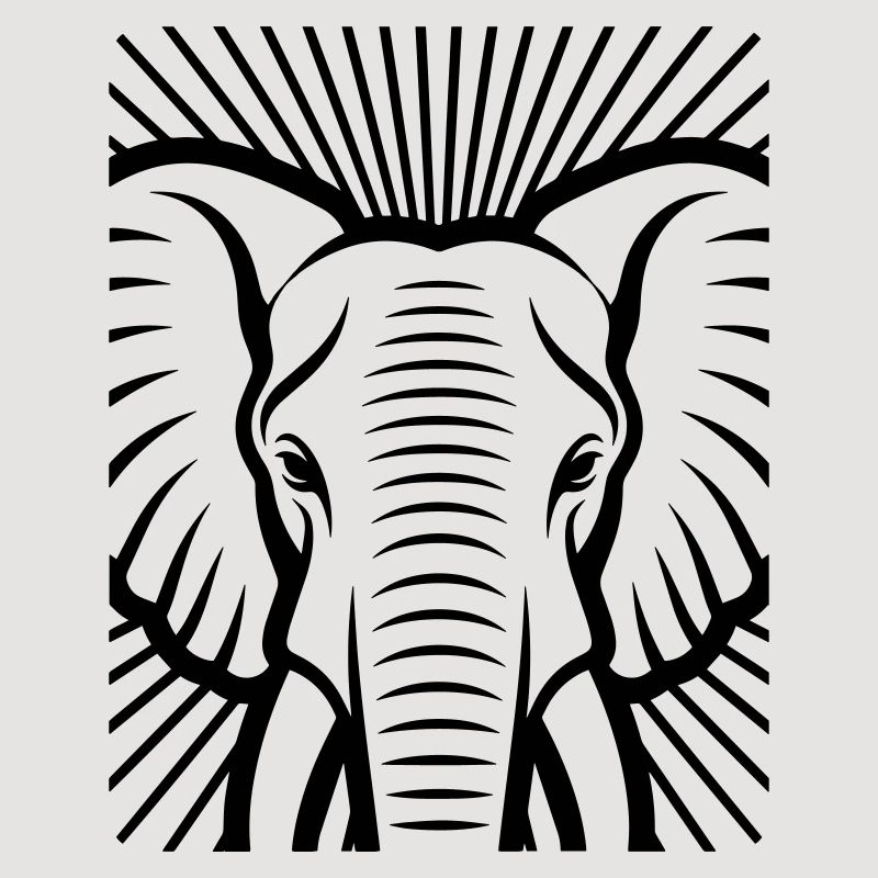 Tête d’éléphant