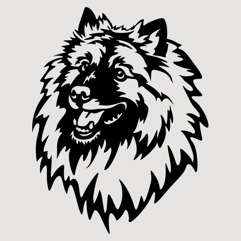 Wolfsspitz Head