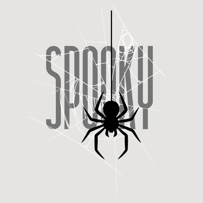 Spooky Halloween Spider Web