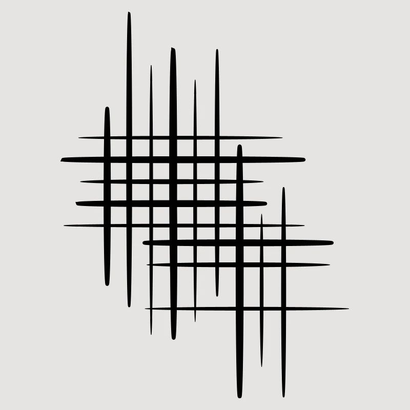 Lines grid abstract