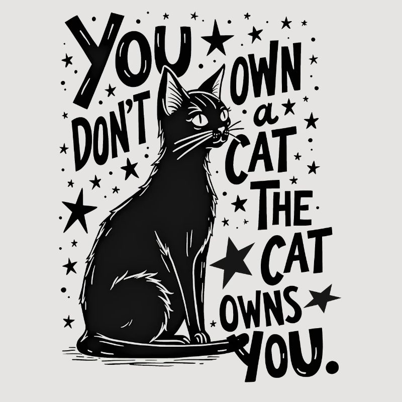 VOUS N’AVEZ PAS DE CHAT, C’EST LE CHAT QUI VOUS POSSÈDE