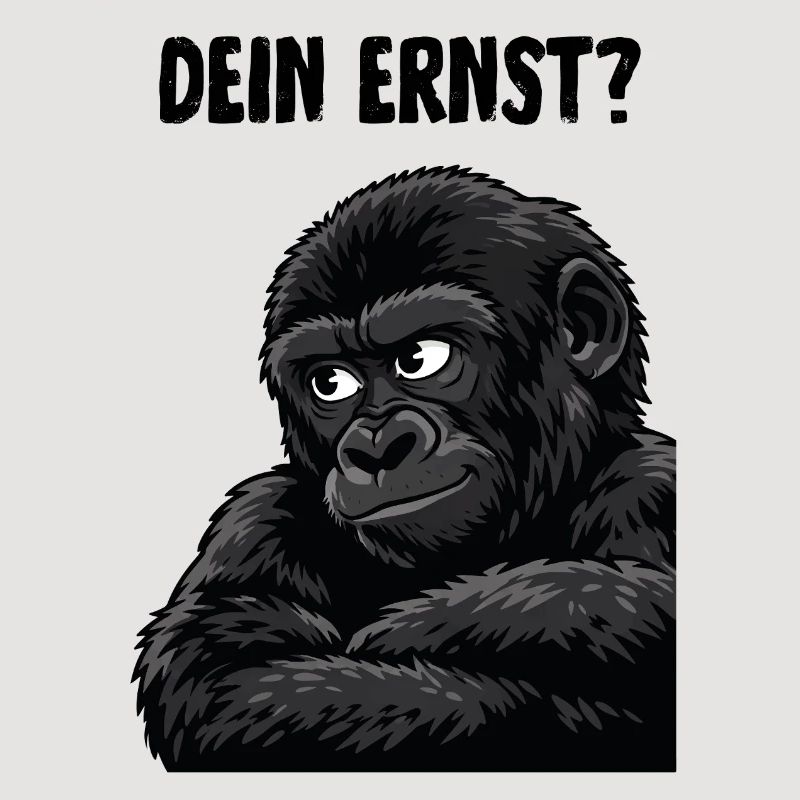 Monkey with a skeptical look - you're serious?