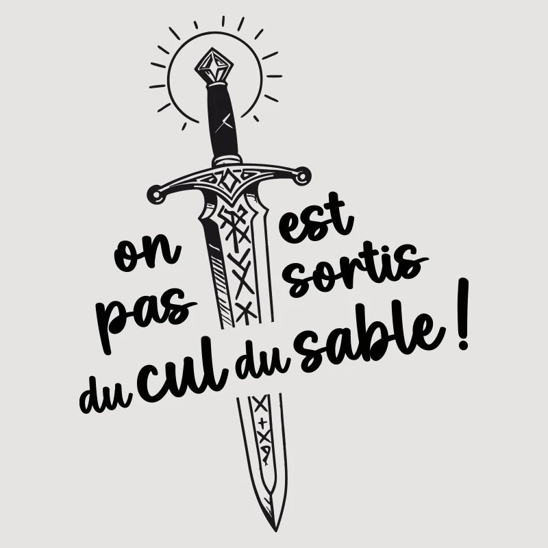 On est pas sortis du cul du sable !