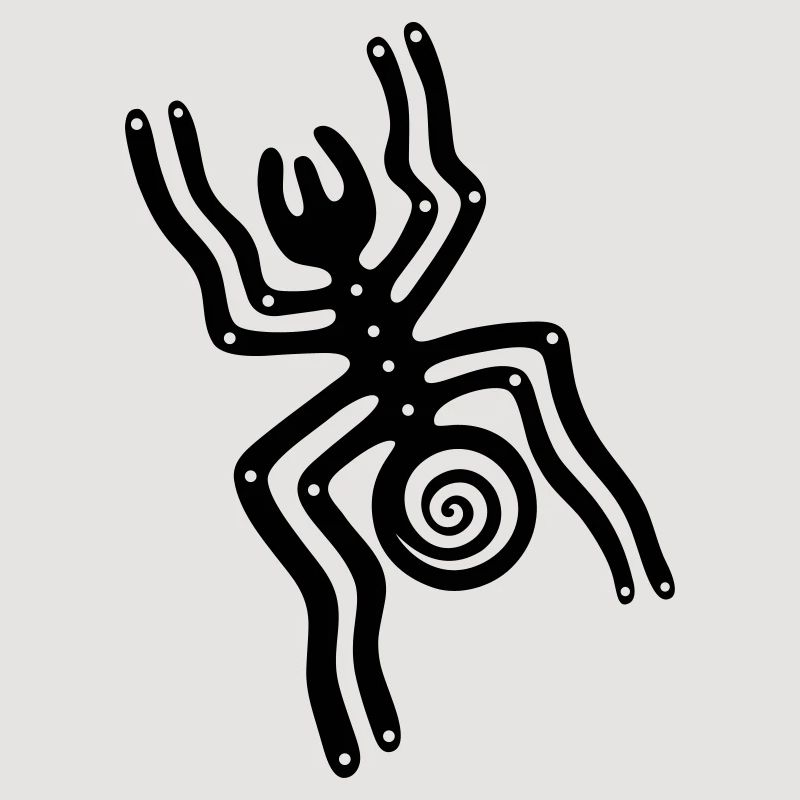 Les lignes de Nazca, l'araignée