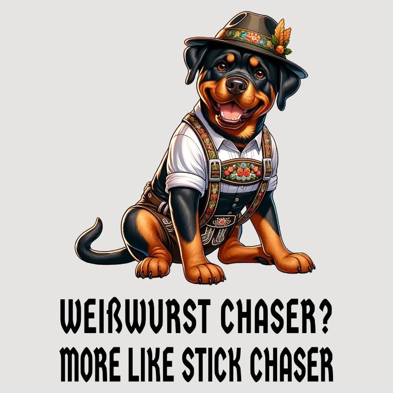 Rottweiler Weisswurst Design