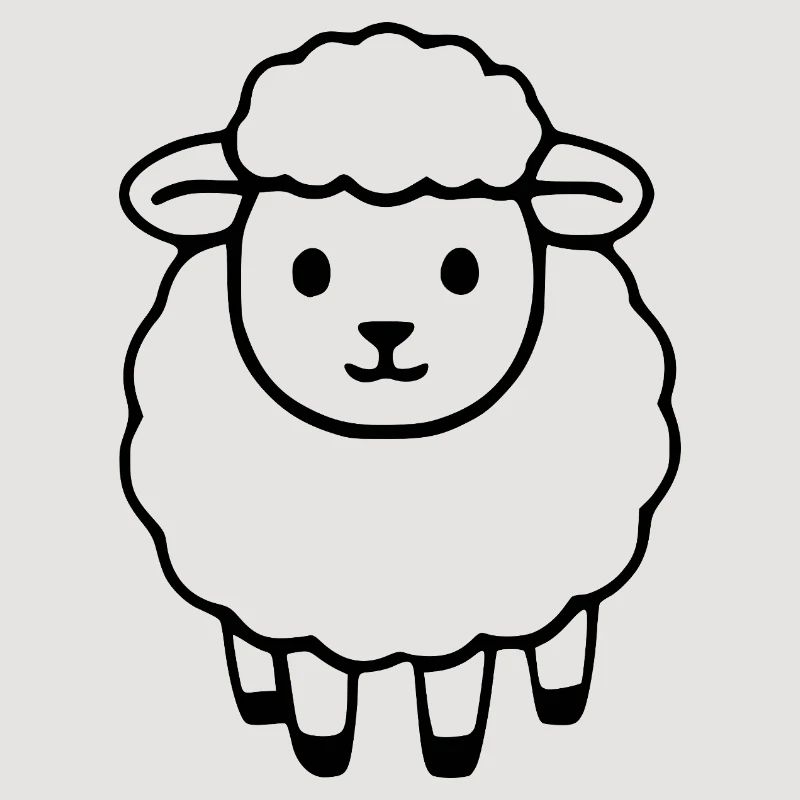 Schaf Schäfchen Lamm