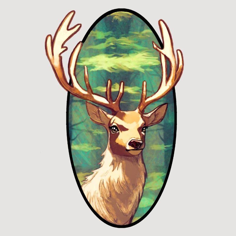 Junger Hirsch