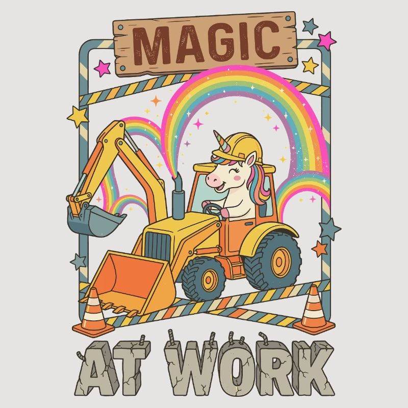Magic At Work Einhorn Bagger