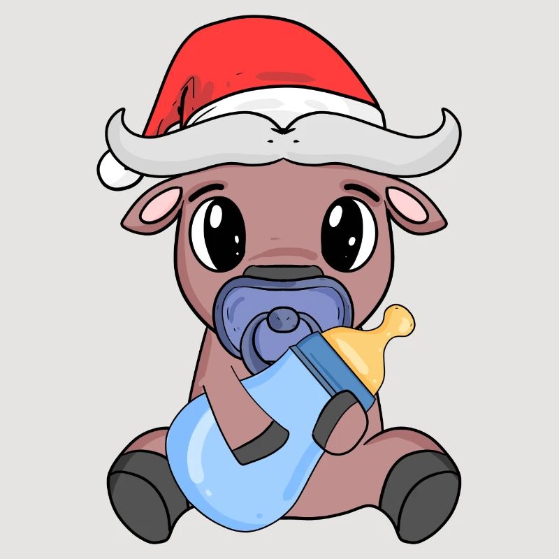 Bœuf bébé Noël