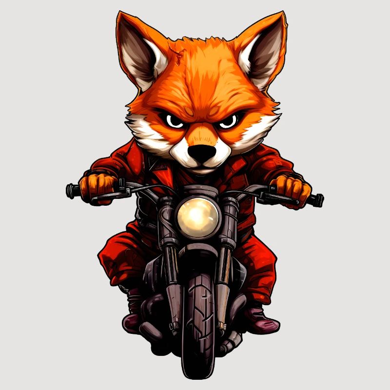Motorcycle Foxes