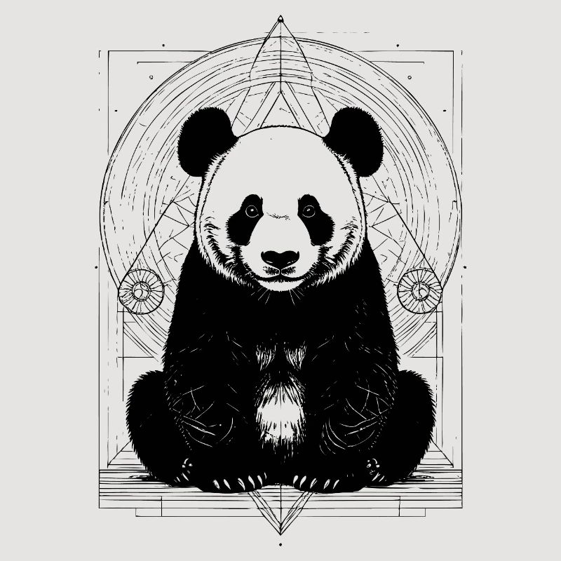 Panda Muster