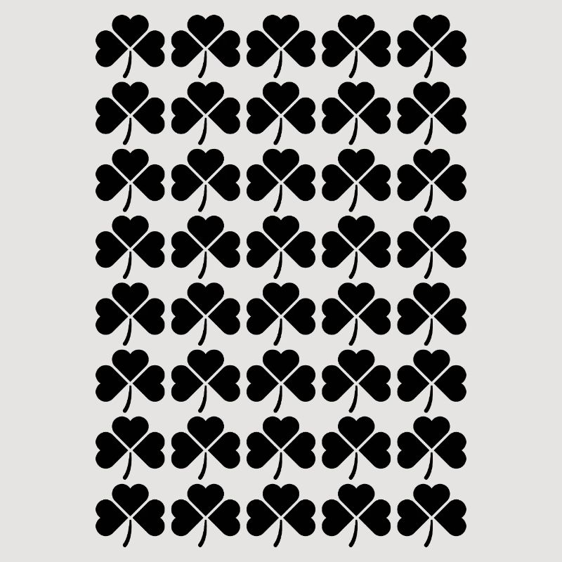Irish Clover pattern design