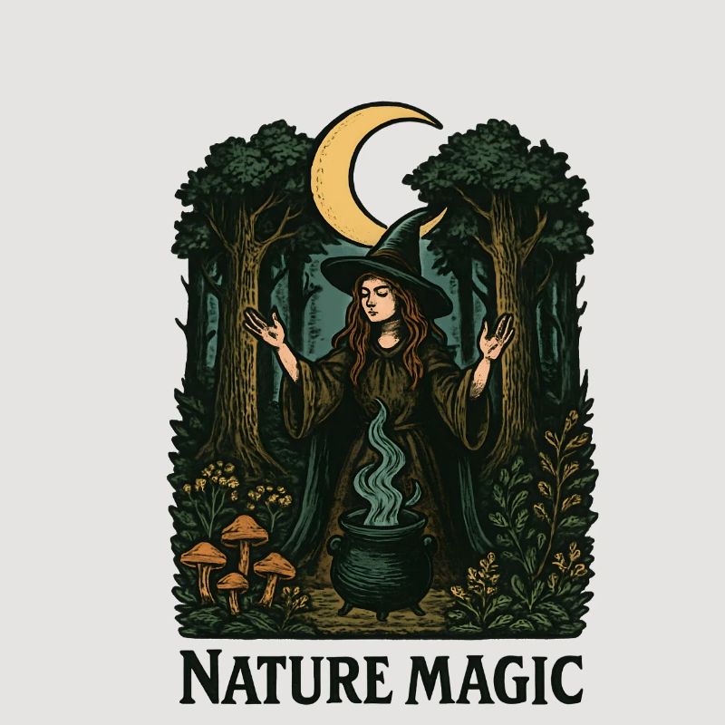 Forest Witch Moon Spell