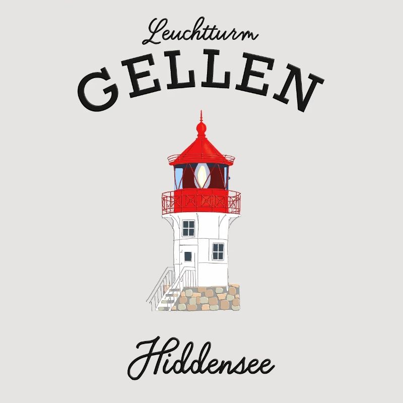 Hiddensee, Phare Gellen, Affiche