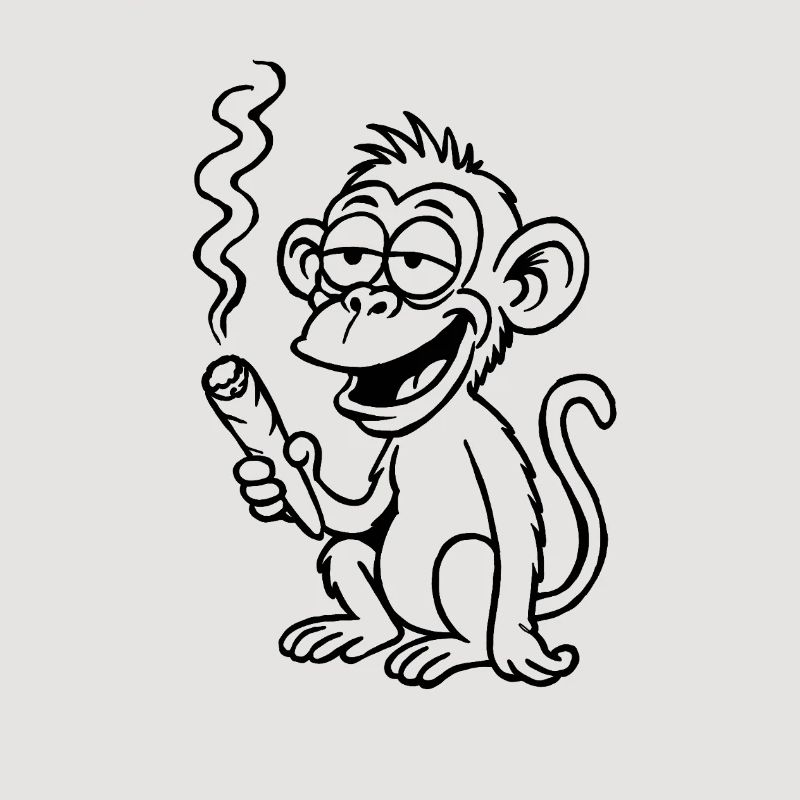 Der Affe peilt ein bisschen anders