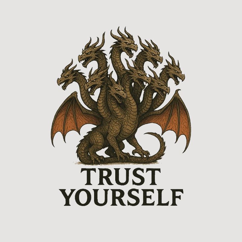 Neunköpfiger Drache: Vertraue dir selbst