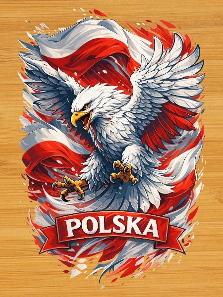 Dynamischer polnischer Adler – Stolz & Ehre