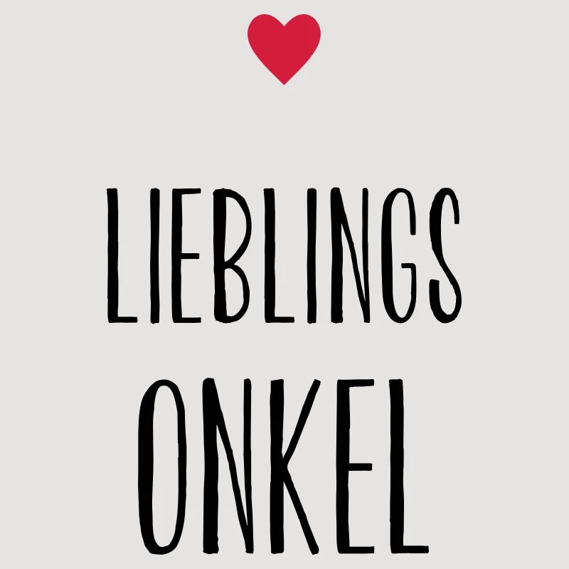 Onkel Lieblingsonkel Herz Geschenk
