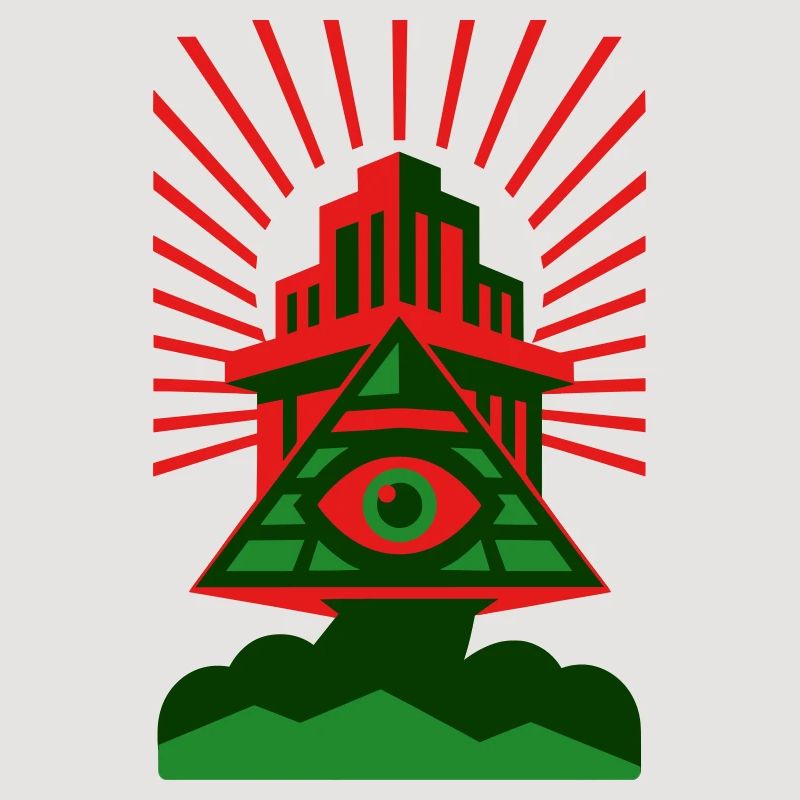 Architecture de l’œil de la pyramide