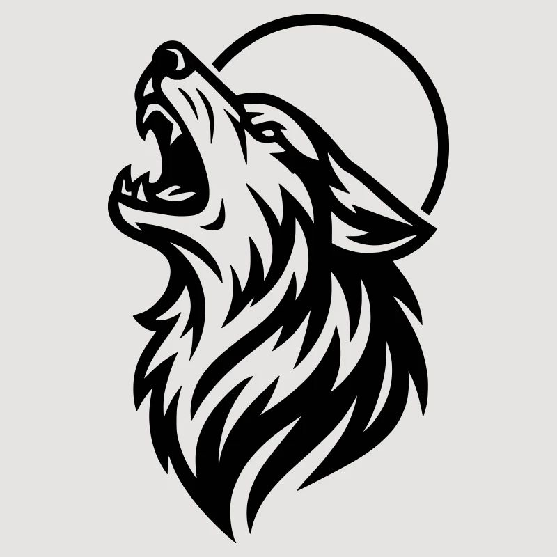 howling wolf
