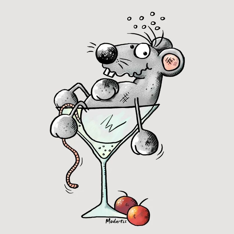 Funny Coctail Mouse