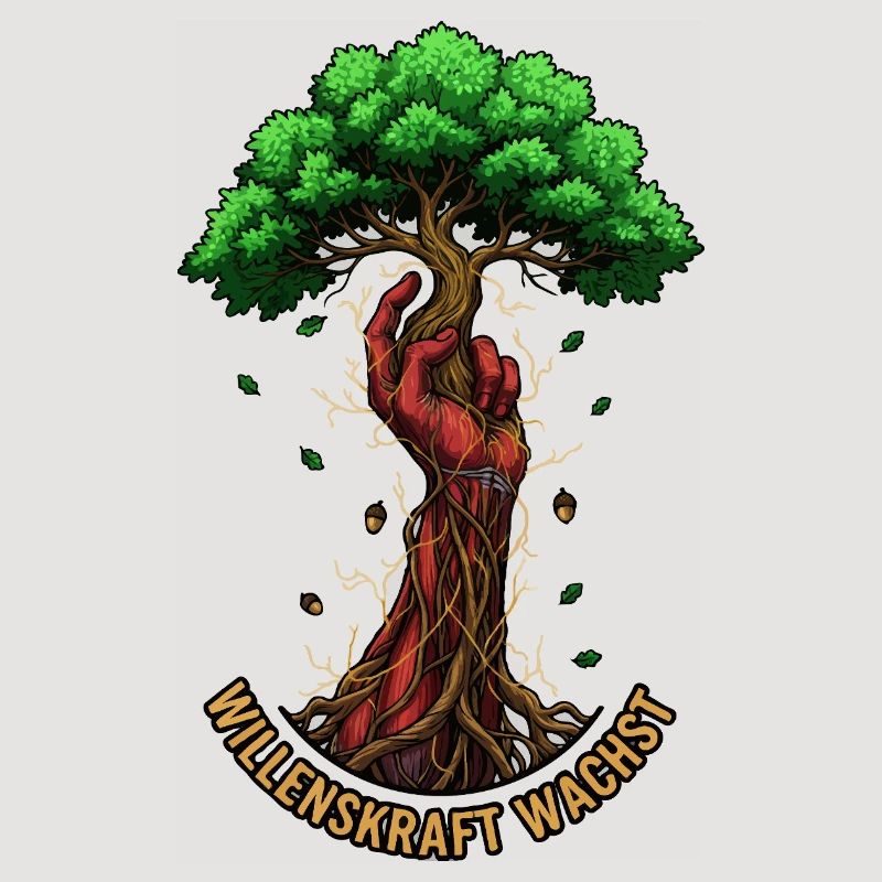 Willenskraft Wachst
